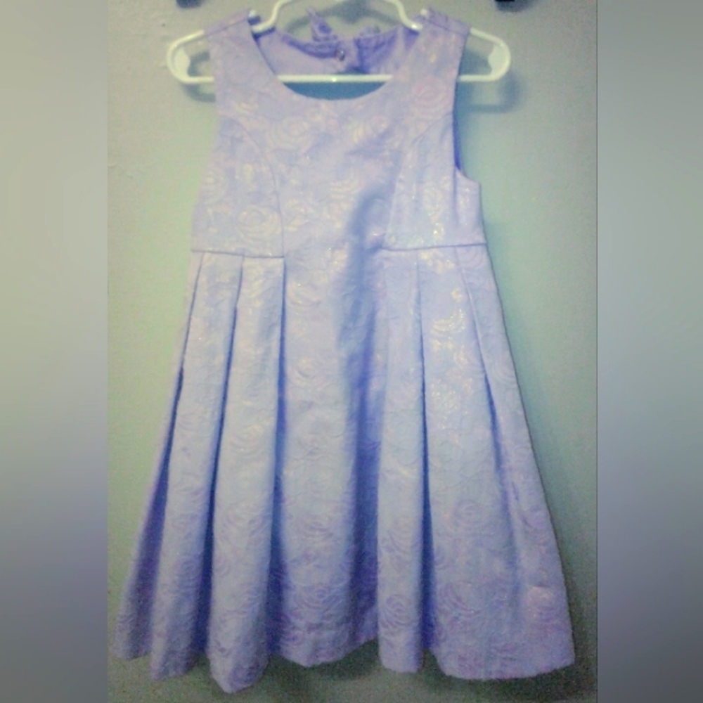 Catherine Malandrino girl’s purple sleeveless dress